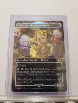 Stiltzkin, Moogle Merchant (Borderless) (Chocobo Track Foil) Final Fantasy Foil - Image 1