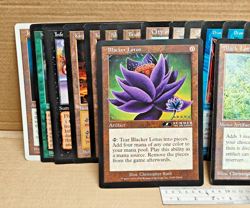 BLACK LOTUS OVERSIZED mtg duelist magazine promo cards black lotus + 27 others - Image 3