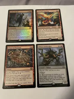 Foil Aether Revolt. Detective’s Phoenix. Wheel Of Potential. Eldrazi Linebreaker - Image 1