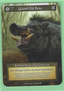 Sorcery - Arthurian Legends "Grand Old Boar" X1 - Image 1