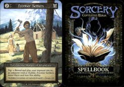 Frontier Settlers - Exceptional Earth Minion Sorcery Contested Realm 2023 SCR - Image 1