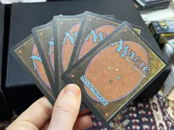 5x German Fbb Mountain • Unplayed / Mostly Clean • Basic Land • Mtg - Image 2