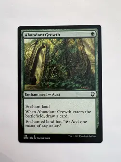 Abundant Growth - MTG Dominaria United: Commander - NM - Image 1