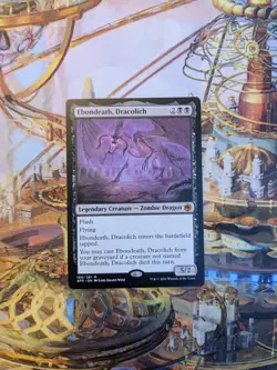MTG Ebondeath, Dracolich - AFR Mythic - NM - Image 1