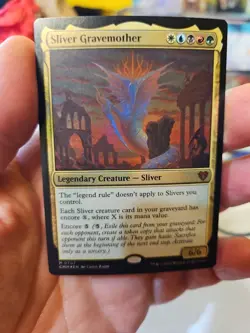 MTG - Commander Masters - Sliver Gravemother -NM - Foil - Image 1