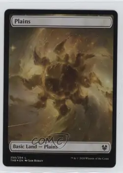 Plains (Full Art) Foil Magic: Theros Beyond Death THB #250 - Image 1