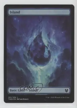 Island (Full Art) Foil Magic: Theros Beyond Death THB #251 - Image 1