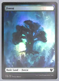 Forest - Foil - 254 - Theros Beyond Death (THB) MTG - Image 1