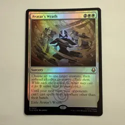 Avatar's Wrath FOIL 12 Avatar The Last Airbender TLA MTG Rare Unplayed Mint M/NM - Image 1