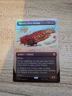Phoenix Fleet Airship Borderless FOIL Avatar The Last Airbender MTG NM - Image 1