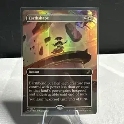 Earthshape (Borderless) - Avatar the Last Airbender, Foil - NM - Image 2