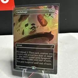 Earthshape (Borderless) - Avatar the Last Airbender, Foil - NM - Image 3