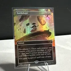 Earthshape (Borderless) - Avatar the Last Airbender, Foil - NM - Image 4