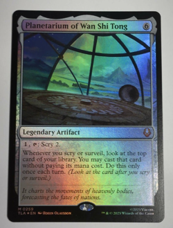 Planetarium of Wan Shi Tong Avatar: The Last Airbender Foil MTG - Image 1