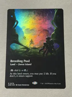 Breeding Pool (Borderless) MTG Edge of Eternities Foil NM - Image 1