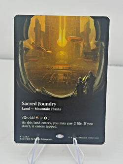 Sacred Foundry (Borderless) Edge of Eternities Foil - Image 1