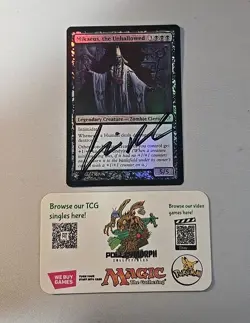 Mikaeus, the Unhallowed - [Foil] Dark Ascension LP Signed By Artist Chris Rahn - Image 1