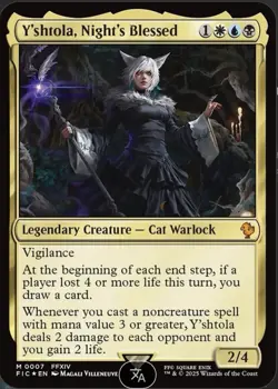Mtg Y‘shtola 100 Commander Deck Bracket 3 Magic The Gathering - Image 1