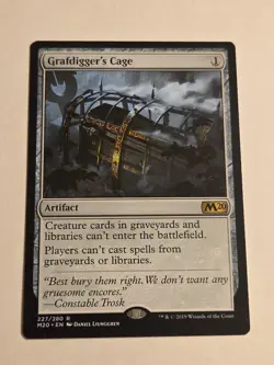 Grafdigger's Cage X1 M20 MTG Core Set 2020 - Image 1