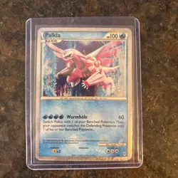 Palkia (Shiny) SL8 Call of Legends Holo Pokemon TCG Well Loved - Image 1