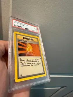 1999 Pokemon Base Set Unlimited Super Potion Uncommon 90/102 PSA 9 - Image 4