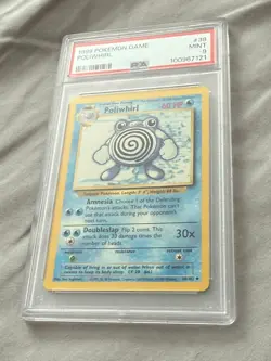 Pokemon TCG Poliwhirl 038/102 Base Set Unlimited PSA 9 MINT Regular Vintage WOTC - Image 4