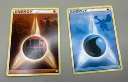 Water Energy Lugia 117/123 & Fighting Energy Sudowoodo 120/123 - Pokemon HGSS - Image 1
