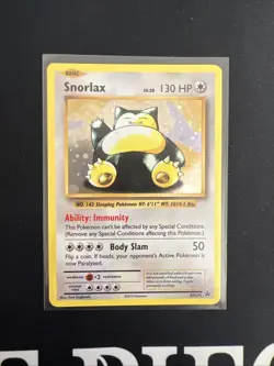 Snorlax Black Star Promo Holo XY179 Pokemon TCG - Image 1