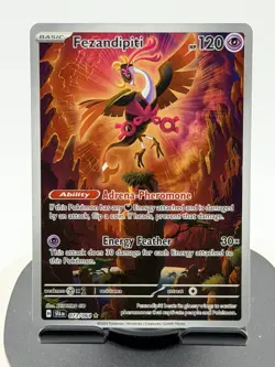 Pokemon Fezandipiti 073/064 Sv: Shrouded Fable Illustration Rare Holo NM - Image 1