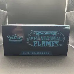 Pokemon Mega Evolution Phantasmal Flames Elite Trainer Box ETB Sealed - Image 5