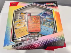 (LOT OF 10) Pokemon Scarlet Violet Prismatic Evolutions Poster Collection Box - Image 1