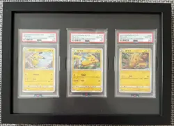 VW ID.3 × Pokemon Set - 3x Pikachu Promo S-Chinesisch PSA 10 - Sequential Certs - Image 1