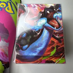 Pokemon Mega Charizard X UPC Playmat Phantasmal Flames Ultra Premium Play Mat - Image 4