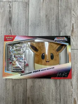 Pokemon TCG - Prismatic Evolutions Accessory Pouch Special Collection - Image 1