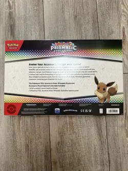 Pokemon TCG - Prismatic Evolutions Accessory Pouch Special Collection - Image 2