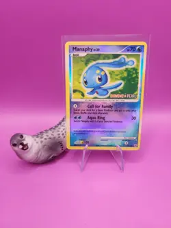 Manaphy Diamond & Pearl 9/130 Burger King Promos Reverse Holo Pokemon TCG - Image 1