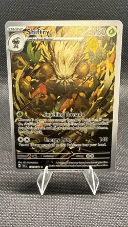 Pokemon SV SV05 Temporal Forces Shiftry 163/162 Illustration Rare IR NM - Image 1