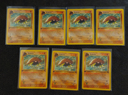 1999 Pokemon TCG Kabuto 1st Edition Fossil 50/62 NM WOTC - 7 Copies - Image 1
