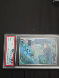 2023 Pokemon Par En Mantyke Illustration Rare #189 PSA 9 Gem Mint - Image 3