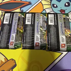 Pokemon TCG Evolving Skies Booster Packs Lot Of 3 Sealed + 2 Random Packs - Image 4