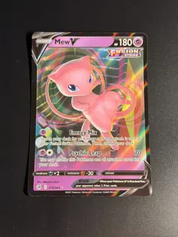 Mew V Pokemon Sword & Shield Fusion Strike #113 - Image 1
