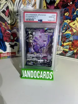 2021 Pokemon JPN SWSH FA/Genesect V Fusion Arts PSA 10 Gem Mint - Image 1