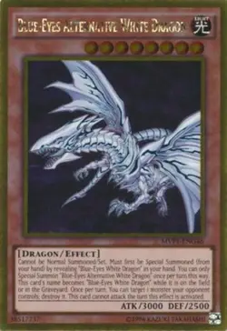 Yugioh! MP Blue-Eyes Alternative White Dragon - MVP1-ENG46 - Gold Rare - Unlimit - Image 1