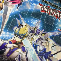 YUGIOH 2013 Con Exclusive Yuma And Astral Official Playmat - Image 4