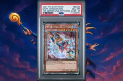 YuGiOh! PSA 10 Dark Magician Girl 2nd Art Quarter Century Secret Rare RA03-EN123 - Image 1