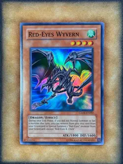 Yugioh Red-Eyes Wyvern GX06-EN002 Super Rare Promo ENGLISH! NM - Image 1