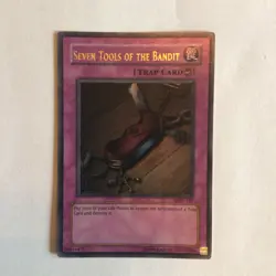 Yu-Gi-Oh! Seven Tools of The Bandit x3 MRD-129 Ultra Rare Unlim NM PLAYSET - Image 1