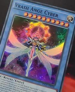 Yugioh Vrash Ange Cyber 1st Ed. INOV-FR036 Super Rare - Fr - Image 3