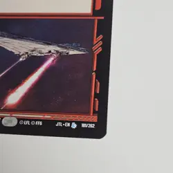 Star Wars Unlimited Planetary Bombardment JTL 181 Red Legendary Tactic - Image 2