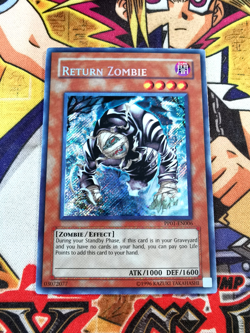 Return Zombie pp01-en006 (NM+) Secret Rare Yu-Gi-Oh! - Image 1